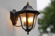 © Sapri - Black outdoor wall lamp