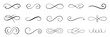 © alvaroc - Set of decorative swirl calligraphic divider elements