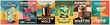 © Digital Nomad - Set of retro cocktail recipe posters featuring Tom Collins, Cosmopolitan, Moscow Mule, Caipirinha, Espresso Martini and Daiquiri. Vintage bar art with ingredients, flat vector design and bold colors.