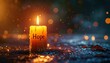 © Asian Culture - Candle of Hope - A Symbol of Light and Resilience in Darkness.