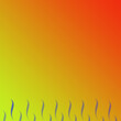 © Pawel Hordjewicz - Abstrakter Hintergrund mit Farbverlauf von Orange nach Gelb und stilisierten Flammenformen