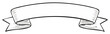 © Сергей Бабичев - Blank Hand Drawn Banner Ribbon With Copy Space and Copy Space