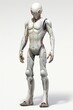 © Rawpixel.com - Alien robot adult white background.