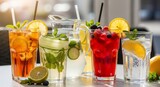 Refreshing drinks variety
