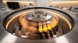 © Sugar Love Love - Laboratory centrifuge spinning blood samples at high speed