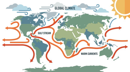  Global Climate: Understanding Ocean Currents and Their Impact on World Weather Patterns.