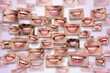 © New Africa - Collage with smiles of different people. Dental care for teeth health