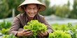 © Thananatt - Enhancing food security through agriculture technology for improved crop yields in sustainable farms vietnam close-up view