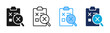 © hans_ts - Error Analysis icon set multiple style collection