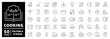 © Jocelyn_Flores - Cooking outline icon set: editable stroke thin line kitchen tools and food symbols