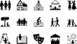 © logodesign11 - Set of 20 community icons vector