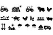 © Mohitos - Farming and Rural Life Icon Collection – Agriculture, Cultivation Vector Set