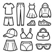 © MsJannatul - Fashion Clothing and Accessories Vector Illustration