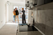 © milanmarkovic78 - Real Estate Agent Showing Apartment To Customers
