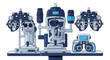 © Muhammad - Medical Instruments for Eye Examination Illustrated In An Ophthalmologist's Office