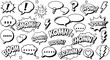 © salmagd988 - Comic book speech bubbles and sound effects collection