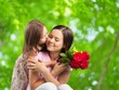 © BillionPhotos.com - Mother and daughter with a fresh bouquet of flowers