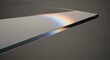 © Khaisan - Rainbow Reflected on Glass Surface Closeup.