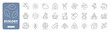 © AssetBud - Ecology and sustainability web line icon set featuring renewable, energy, recycling, environment, protection, green, technology, climate and eco lifestyle. Editable stroke