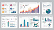 © jamal - A bright and clean dashboard displaying financial metrics and data visualizations. Ideal for illustrating growth, analysis, and reporting in business