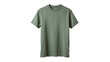 © Anneliese - Isolated blank simple green cotton short sleeve round neck t-shirt comfortable casual wear