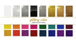 © MDSADDAMHOSSAN - set of different colour swatch