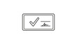© solihul - Approved Document with Checkmark and Signature Line Icon