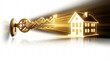 © zahidyounas - Golden Key Unlocks Dream Home: Real Estate Investment, Success & Property Solutions