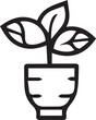 © Hussain - vase plant icon
