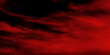 © ITS OK - Abstract dramatic view of swirling, billowing scarlet clouds against a stark black sky. Evoking a sense of intensity and powerful emotion.