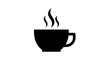 © saila - A simple black coffee cup icon.