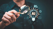 © Jasmine - Artificial intelligence drives innovation by analyzing data, automating tasks, and enabling smarter decisions. reflects the core of AI development, machine learning, strategic digital transformation