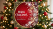 © Alwiansyah - Elegant Christmas Greeting Card with Festive Snowflakes and Holiday Decor