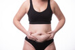 © Lana - Overweight woman with fat cellulite legs and buttocks