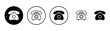 © avaicon - Telephone icon vector. phone sign and symbol