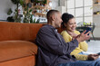 © ReeldealHD images - Laughter Shared Between Two Friends in Living Space