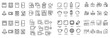 © Max - Appliance icons with stove fridge washer outline