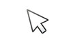 © Felippe Lopes - A vector illustration of a computer mouse cursor icon, a ubiquitous symbol for digital navigation and selection. PNG, isolated on white background