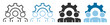 © Pavlo - Team group icon with gear symbol for business and management on transparent background