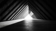 © ALIS ST - Light Streaming Through an Artistic Architectural Space with Angular Lines and Shadows