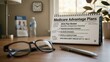 © Sakson - Reviewing medicare advantage plans for 2026 essential checklist and network insights at your home office