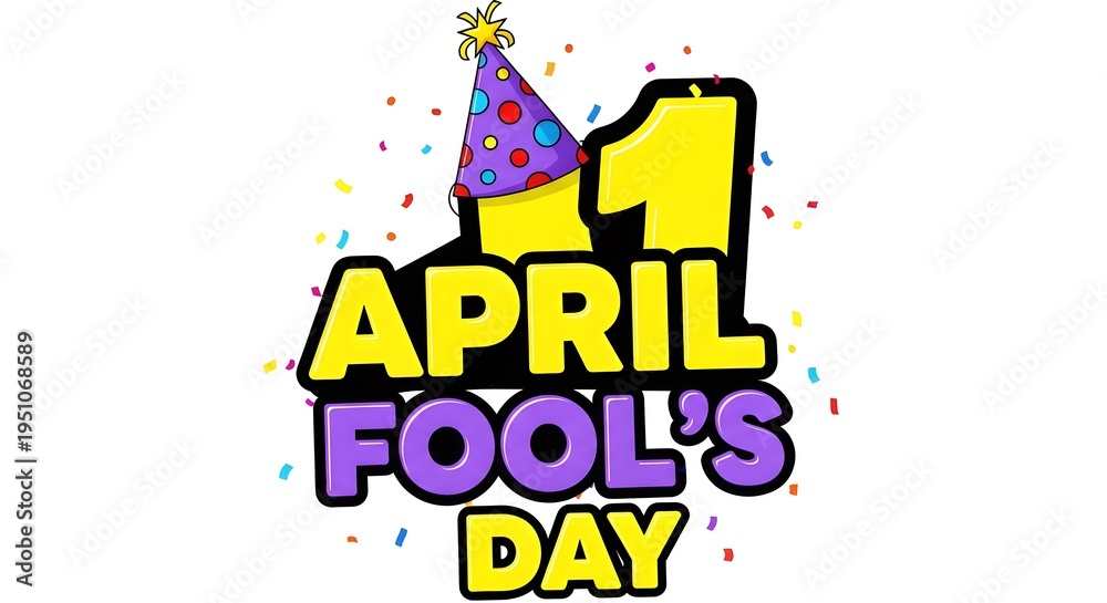 Photo Stock April fools day prank celebrations and jokes on 1st April ...