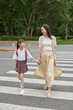 © Blue Jean Images - Mum and daughter on the move