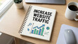 © AiDesign - Increase website traffic digital marketing concept representing online growth SEO strategy visitor engagement and web performance improvement for business and content marketing education