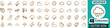 © Emran Hossain - Comprehensive Set of 48 Weather Icons Featuring Clouds Sun Rain Snow Wind and Storm Symbols for Professional Meteorological Applications and Digital Interface Design Elements