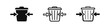 © drawing lines - Waste Reduction Trash Can Icon Set. Garbage Bin with Side Arrows for Compaction in Solid, Outline, and Hand-Drawn Styles.