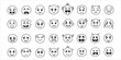 © MST - Collection of various cartoon faces with different emotions