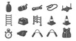 © Sariyah - Tactical Training and Fitness Equipment Vector Icons