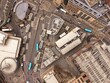 © Wirral Views - Liverpool City Centre Drone View of Urban Streets and Building Patterns
