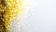 © a.naka-yoshi - 黄金 ラメ 輝き 祝祭 粒子 華やか 質感 粉末 砂金 宝飾 飛散 光沢 陰影 余白 純白 期待 魔法 変化 均衡 永遠